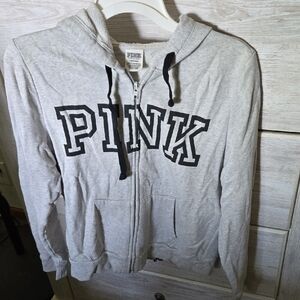 PINK Victoria's Secret Gray Hoodie